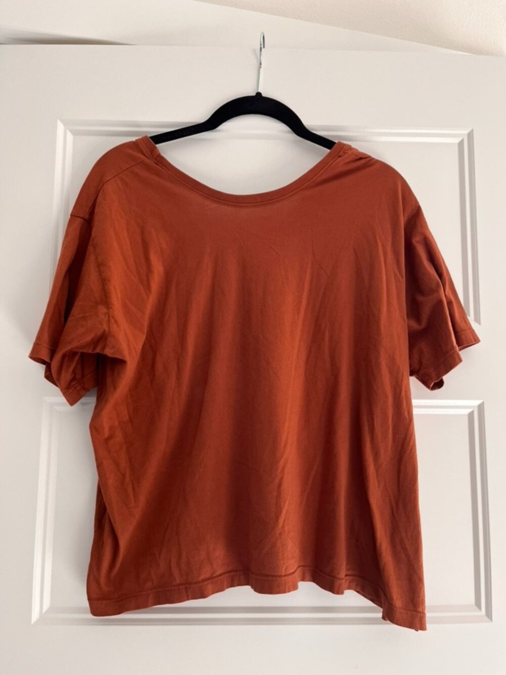 Vetta Convertible Tee in Terracotta